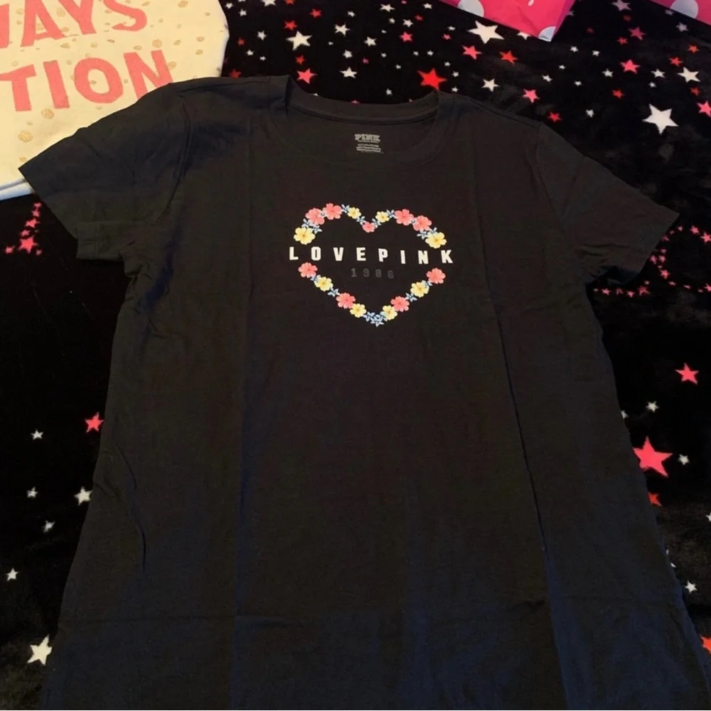 Victoria's Secret PINK Shirt Size Large NEW 🌻❤️🌸 - Picture 5 of 8